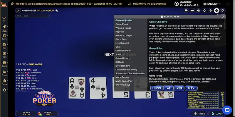 Chi tiết cách trải nghiệm game poker
